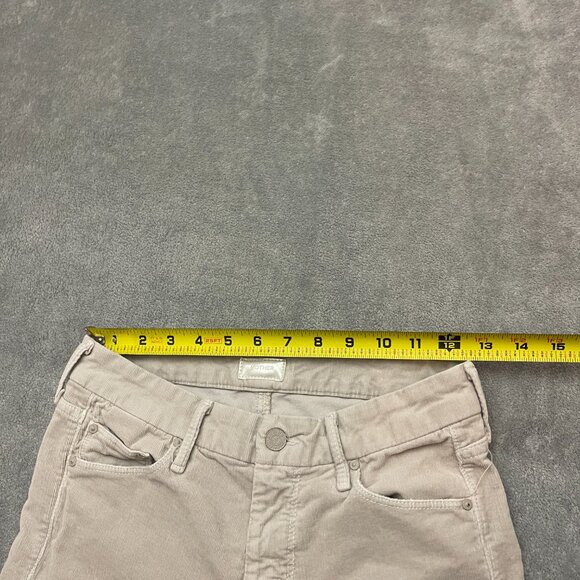 MOTHER Jeans Womens Size 26 Looker Ankle Fray Grey Mist Wash USA Made - Picture 8 of 16